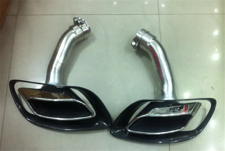 Глушитель из нержавеющей стали 304 для BMW X6 E71 2008 2014|tips|tips exhausttip muffler |