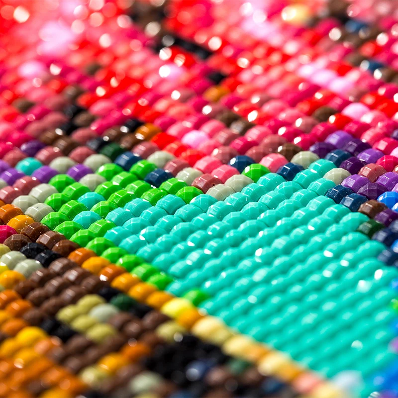 Алмаз живопись цветы фермы и мелких домашних животных DIY 3D DIAMOND Вышивка сад сцены