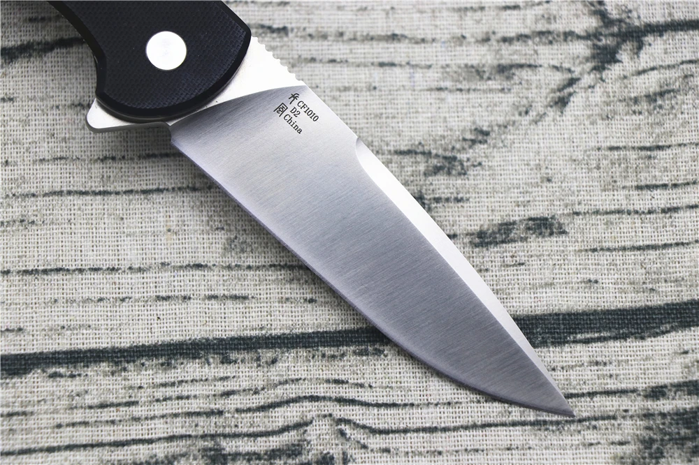 TIGEND CF1010 тактический складной нож D2 лезвие G10+ стальная ручка шарикоподшипник открытый кемпинг многоцелевой охотничий инструмент EDC