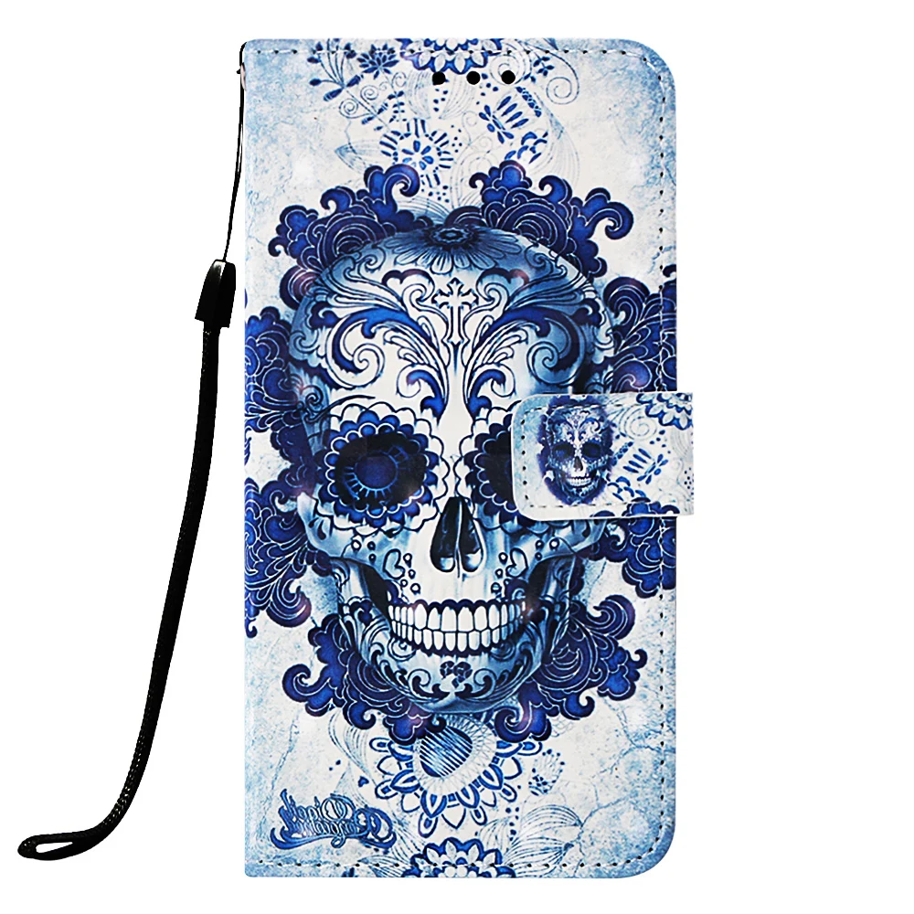 FM. HGQ Роскошный милый бабочка Сова Цветок Флип из искусственной кожи чехол для