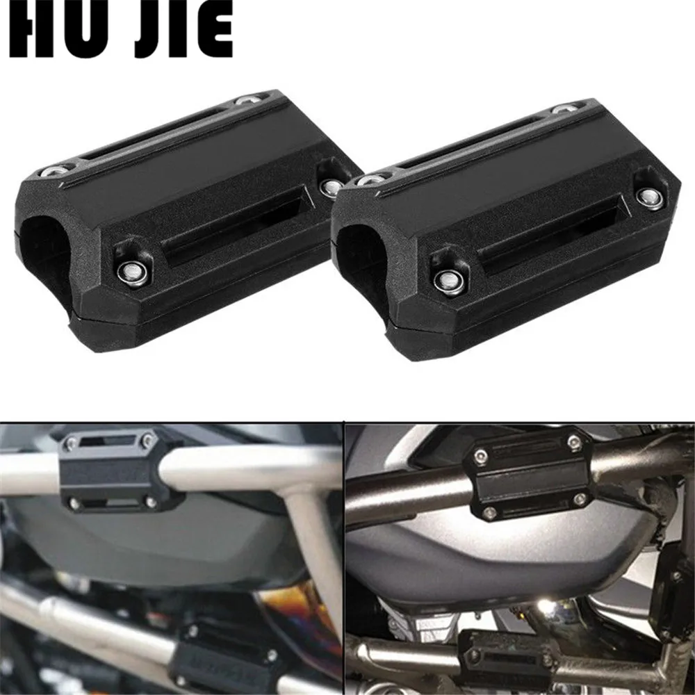 

Motorcycle Engine Guard Bumper Protection Decorative Block 25mm Crash Bar For BMW R1200GS R1200 GS 2013-2017 14 15 16