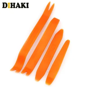 Инструменты для снятия зажима двери автомобиля, 4 шт., инструмент для установки аудио, видео, приборной панели набор для демонтажа, пластиковая отделка, инструменты для ремонта