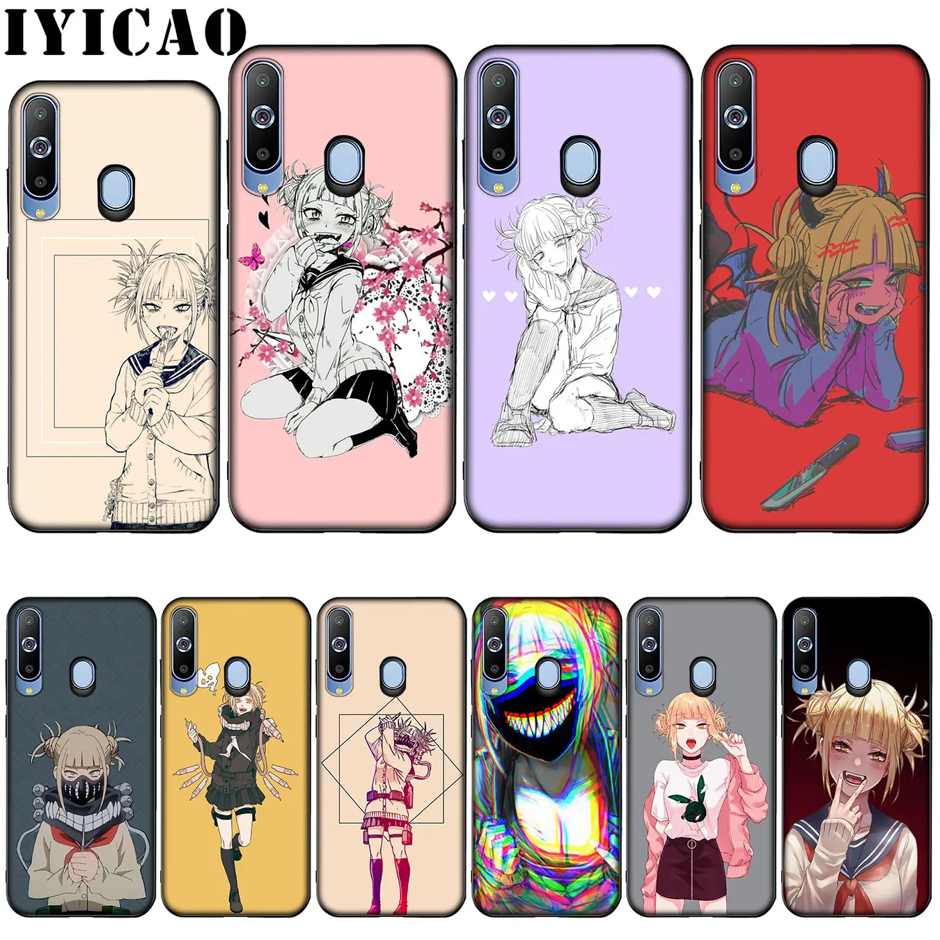 Iyicao My hero Академия химико Тога силиконовый мягкий чехол для samsung Galaxy A10 A30 A40 A50 A70 M10