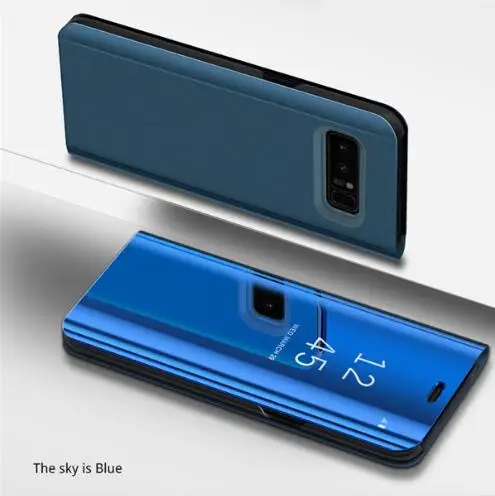 10 шт./лот умный зеркальный флип-чехол для Xiaomi 9 прозрачный чехол-подставка 9SE |