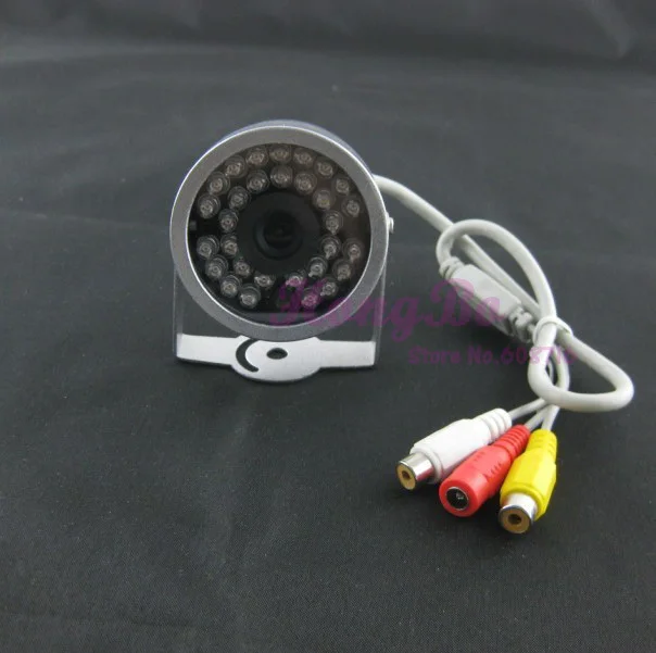 HOT Wholesale - With Audio 30 LED Outdoor Color Waterproof CCTV Camera Free shipping!!! | Безопасность и защита