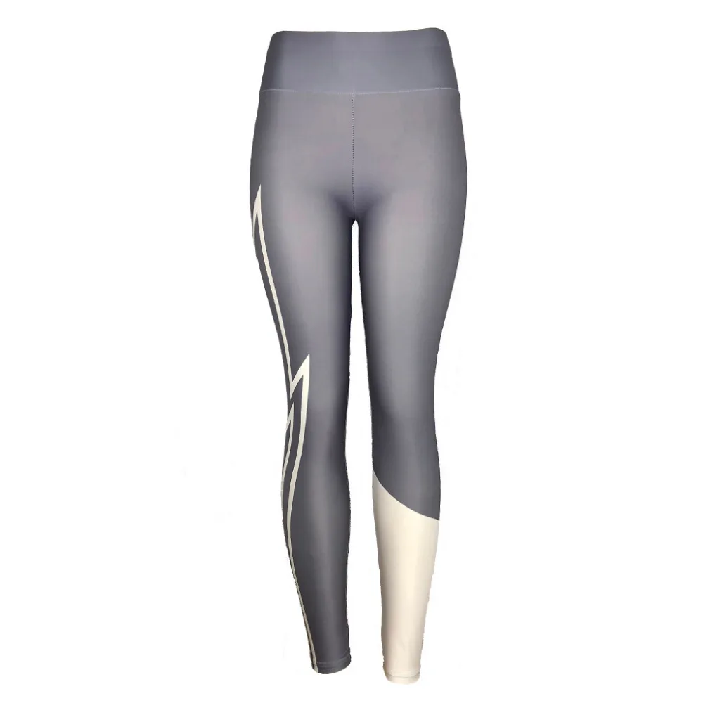 2019 Hot Women Lightning Workout Leggings Fitness Sports Running Yoga Athletic Tight Pants Stitching Sweatpants T#40 | Спорт и