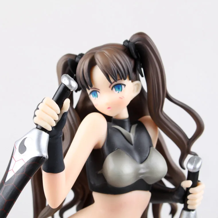 20 см японские сексуальные Мультяшные Аниме Aniplex Fate/stay night Tohsaka Rin Archer Ver. ПВХ экшн