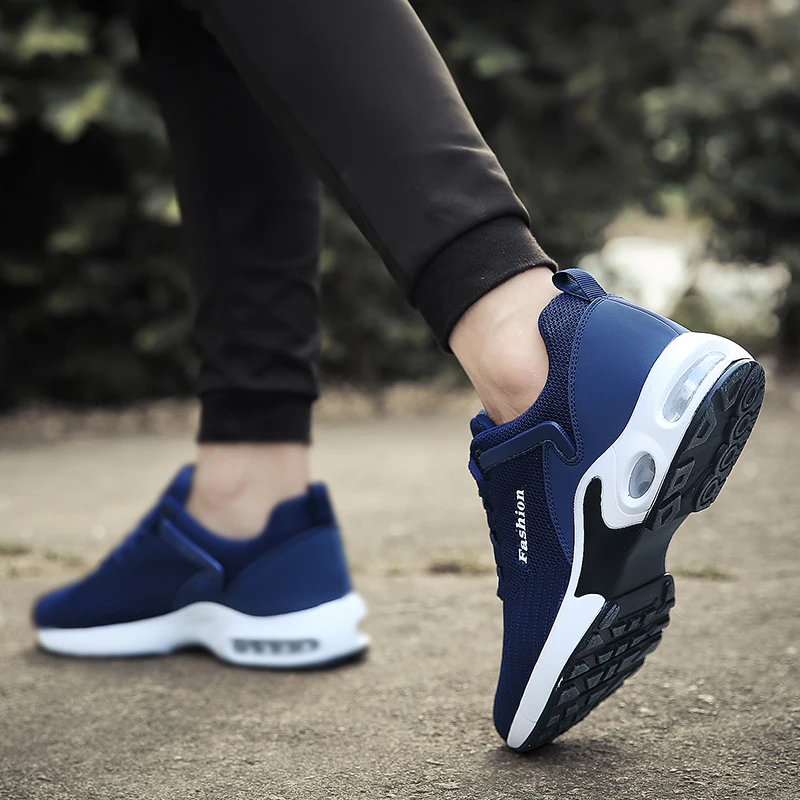 KIIYILALA Fly Fabric Sneakers Running Shoes Breathable Sport Flexible MD Trainer Woman Man Black Big Size Chaussures Femme | Спорт и