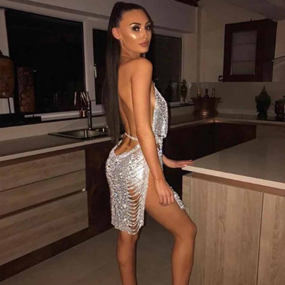 ADYCE летнее женское платье знаменитостей для вечеринки vestidos Verano 2019 Новое