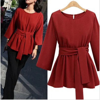 Милое Платье 2017 новое и большого размера женское облегающее платье с поясом на