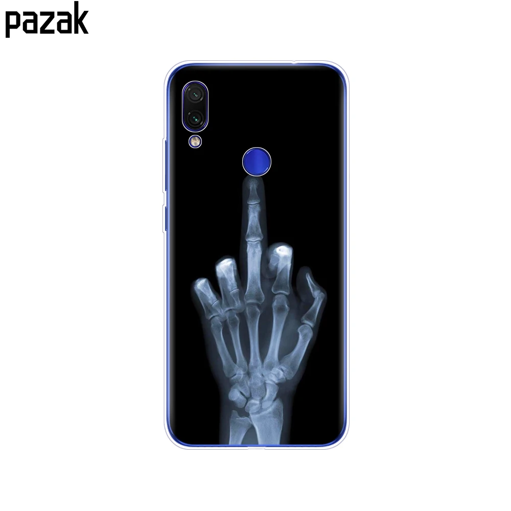 Чехол для Xiaomi Redmi Note 7, 6,3 дюйма, силиконовый чехол из мягкого ТПУ с рисунком для Xiaomi Redmi 7, чехол 6,26 дюйма, Fundas Coque Redmi Note7, чехол - Цвет: 34242