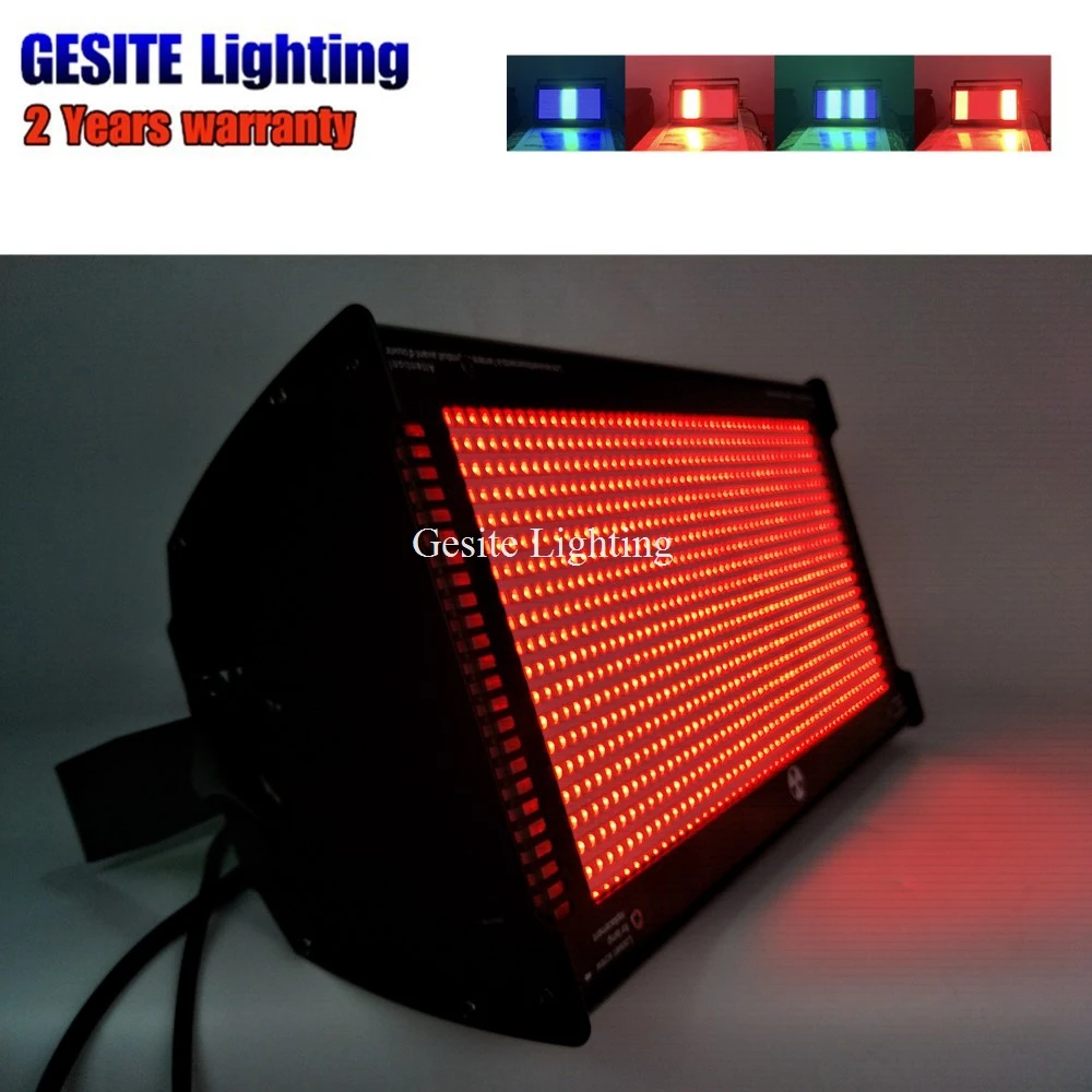 2 шт. новая вспышка RGB цвет смешивания 1000 Вт светодиодный стробоскоп для