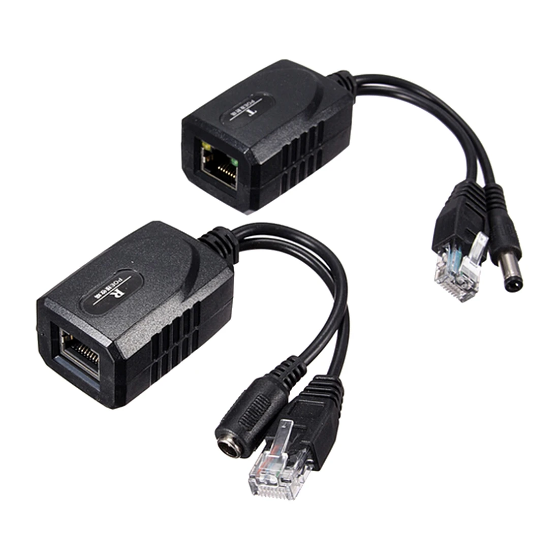 2 упаковки PoE дозатор + адаптер питания черный|adapter power|adapter power supplyadapter poe |