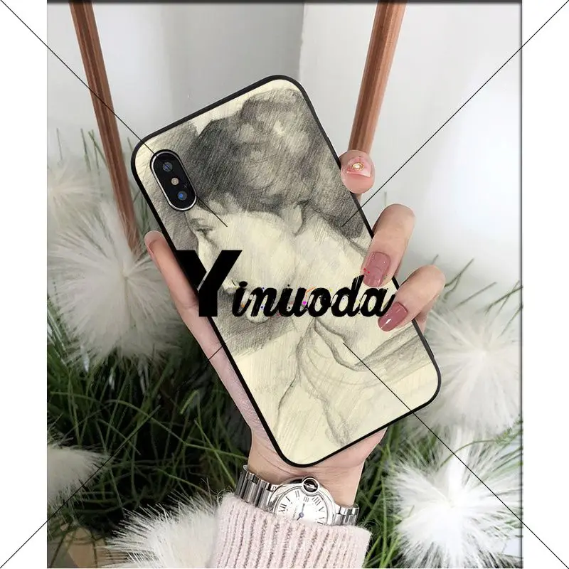 Yinuoda итальянский чехол для Apple iPhone 8 7 6 6S Plus X XS MAX 5 5S SE XR | Мобильные телефоны и