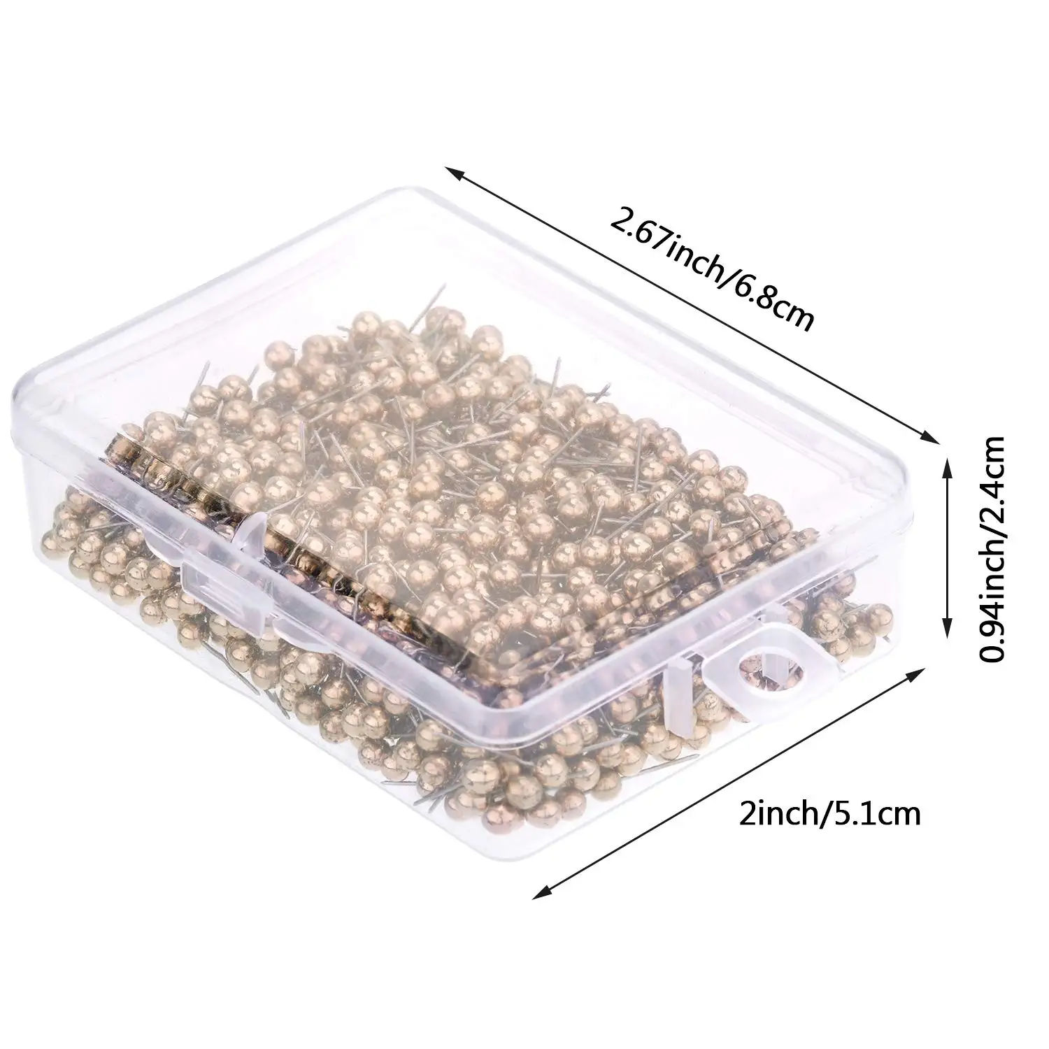 Push булавки карта Tacks толкающие круглая головка с металлической точкой 0 16 дюймов