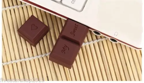 100% Первоначально Полный мой сладкий 64 ГБ Шоколад модель Памяти USB 2.0 Привод ручки