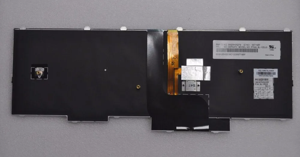 Новая клавиатура для ноутбука Lenovo ThinkPad P50 P50S P70 P70S серия QWERTY US UK IRSH японский макет