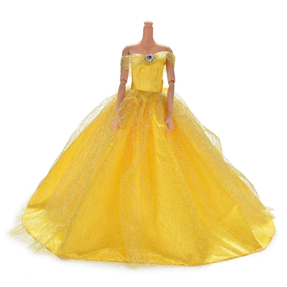 1PCS Handmake Wedding Princess Dress Gown For Doll Dresses 7 Colors Available Elegant Clothing | Игрушки и хобби
