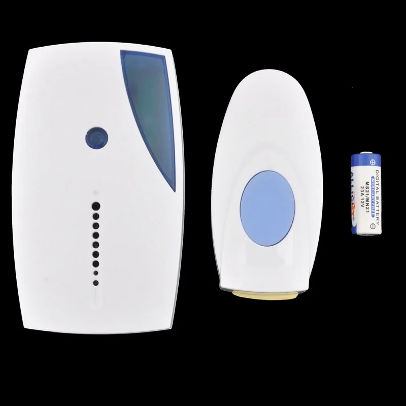 Wireless Doorbell 36 Tunes Chimes 100M Range Digital Remote Control Door Bell LED Receiver | Безопасность и защита