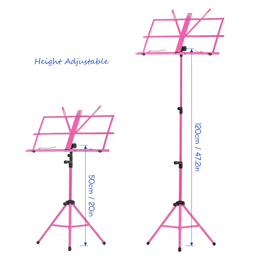 Новое поступление! Легкий металлический складной держатель-подставка для музыки