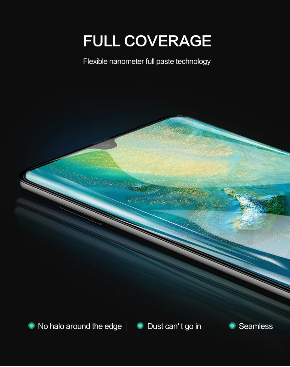 Защита экрана SmartDevil для huawei P20 20 Pro mate 20X P30 pro 10 Pro Полное покрытие HD Прозрачная Гидрогелевая пленка высокой четкости