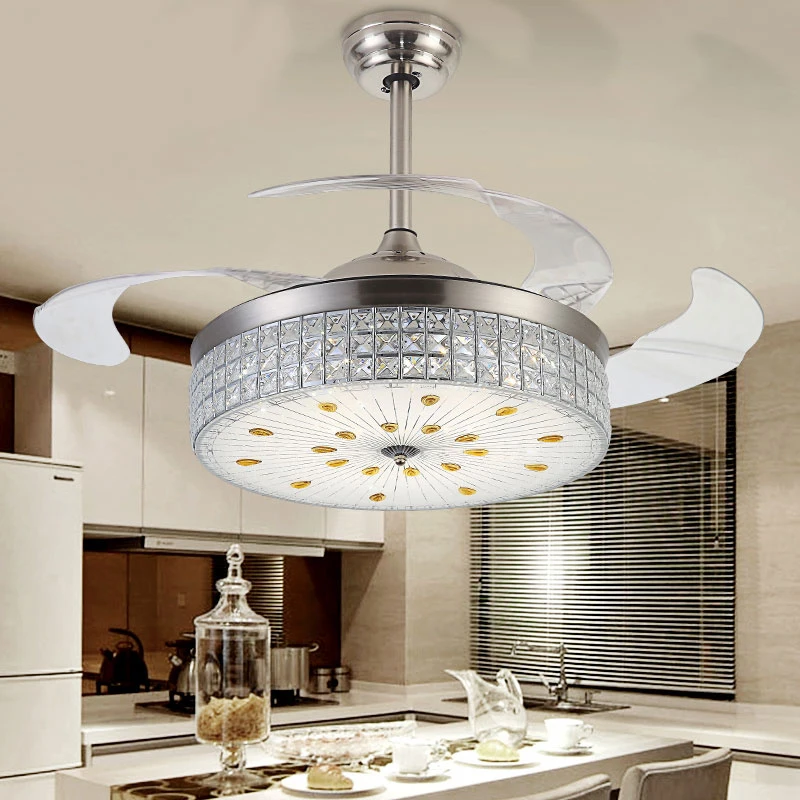 Светодиодная лампа невидимка с вентилятором современный простой светильник для