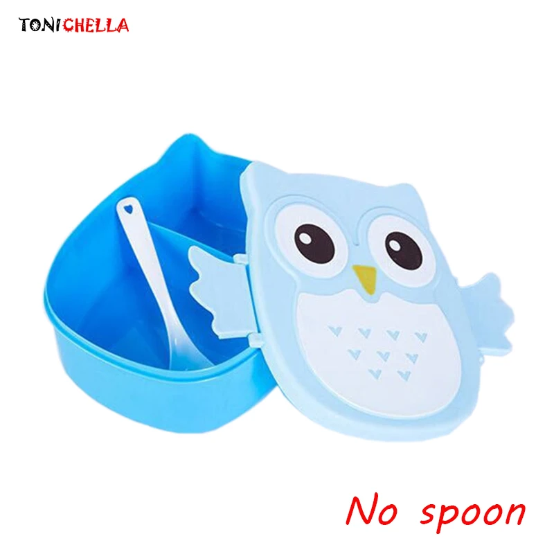 

Infant Feeding Bowls Cute Owl Food Container Kids Training Dishes Children Meal Storage Baby Snacks Tableware Dinnerware T0662