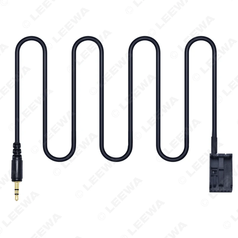 LEEWA автомобильный аксессуар CD 3 5 мм Aux Кабельный адаптер для Ford Focus Fiesta Mondeo PUMA MK2 MK3 S