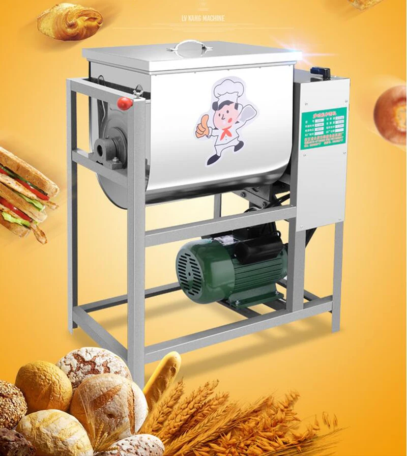 5kg 15kg 25kg capacity Commercial Automatic electric dough mixer Flour Mixer Stirring Pasta machine Dough kneading | Бытовая техника