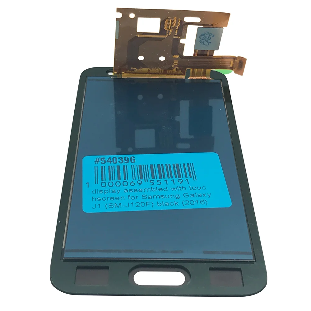 Дисплей собранные с сенсорным Экран для samsung Galaxy J1 (2016) SM J120F черный AAA Сенсорный