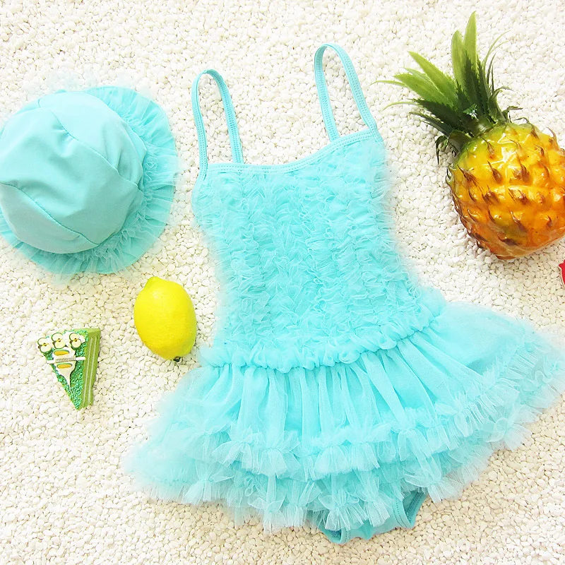 Высокое качество! Детские купальники балетки для девочек купальный костюм