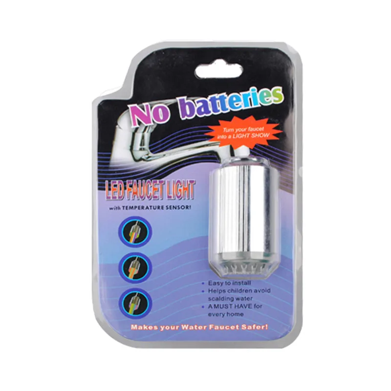 Светодиодный светильник кран для воды светящийся светодиодный с датчиком