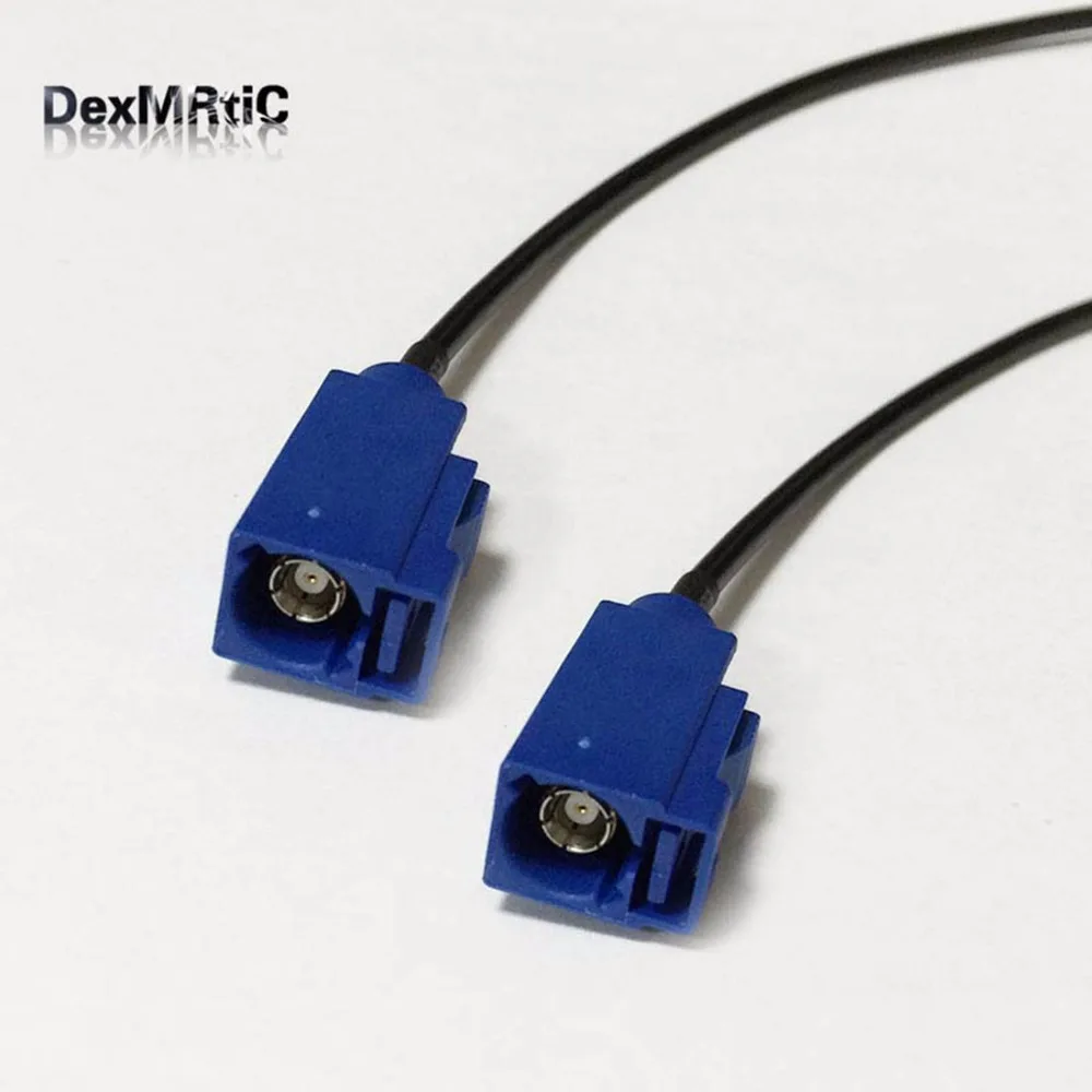 Новый выключатель FAKRA C female Female SMB pigtail cable RG174 оптовая продажа адаптер 20 см 8