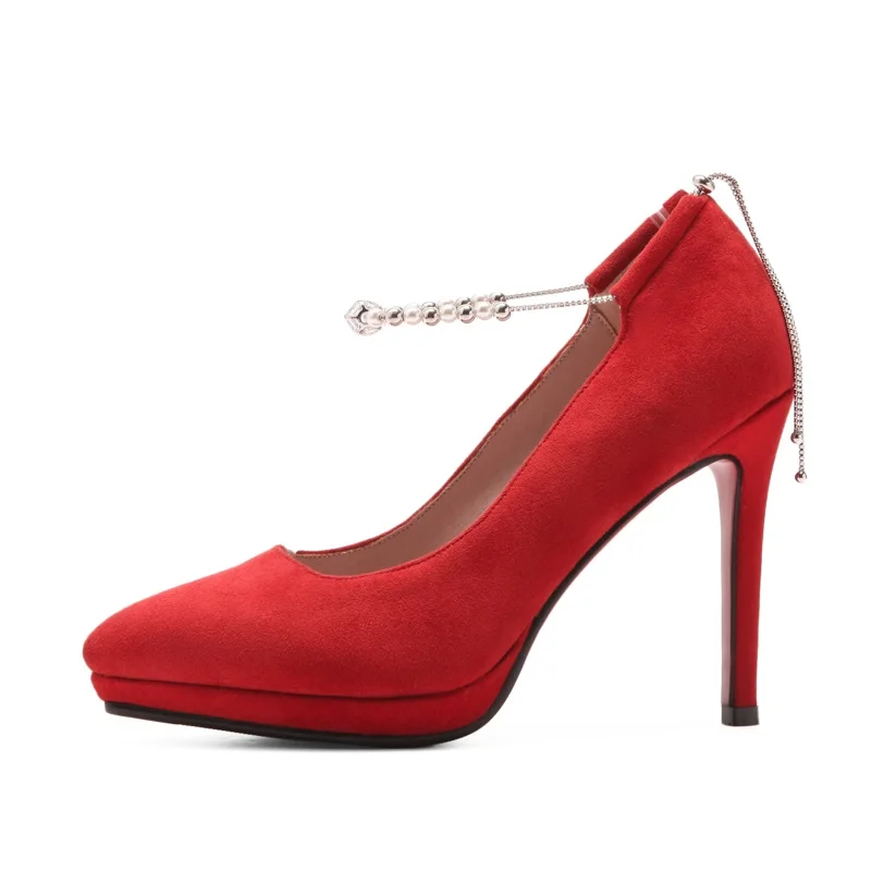 Женская обувь высокий каблук zapatos mujer туфли-лодочки sapatos femininos с острым носком
