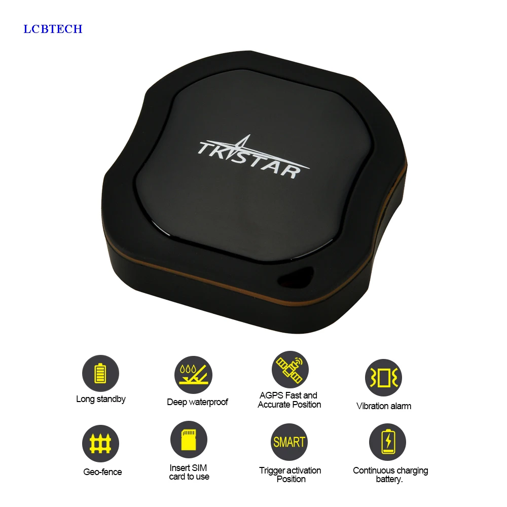 Горячая продажа водонепроницаемый мини GPS трекер GSM GPRS Veicular транспортное
