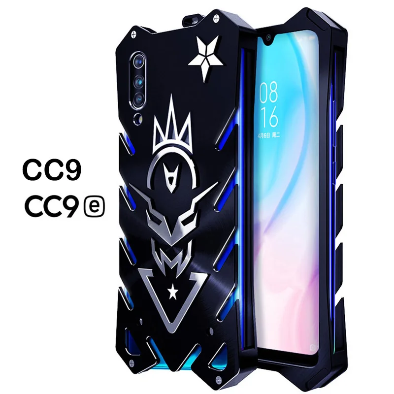 Роскошный Новый Усиленный металлический алюминиевый чехол Thor для Xiaomi Mi CC9 CC9e Zimon