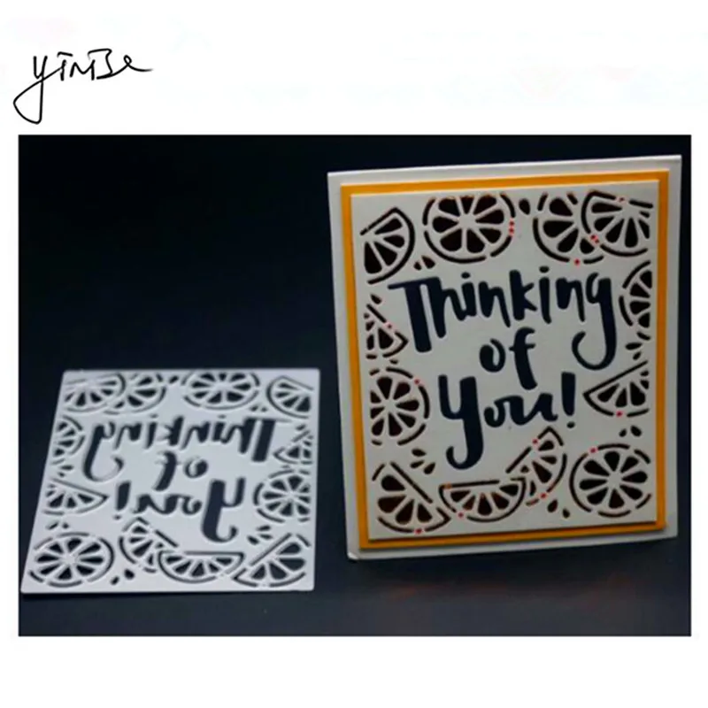 

YINISE Metal Cutting Dies For Scrapbooking Stencils Love Word Cut SCRAPBOOK DIY Album Cards Decoration Embossing Folder Die Cuts