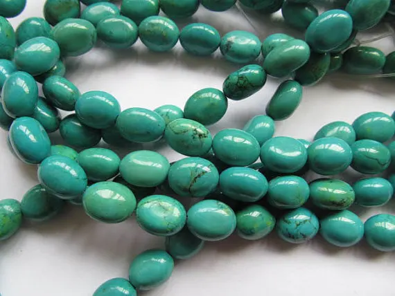 

2strands 10-35mm high quality turquoise charm bead Freeform Egg Nuggets Green blue yellow loose beads