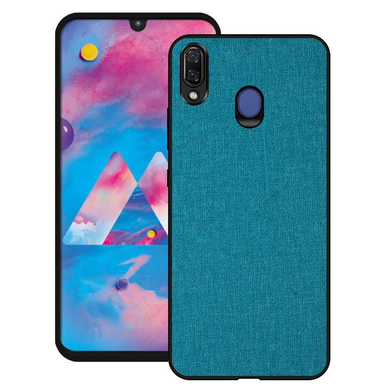 Чехол для Samsung Galaxy A70 A10 A30 A40 A50 A60 a20 a80 a90 тканевый противоударный чехол из ткани A 50