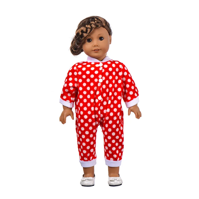Лучший подарок для детей красный ручной работы 18 Дюймов American Girl Кукла одежда (без