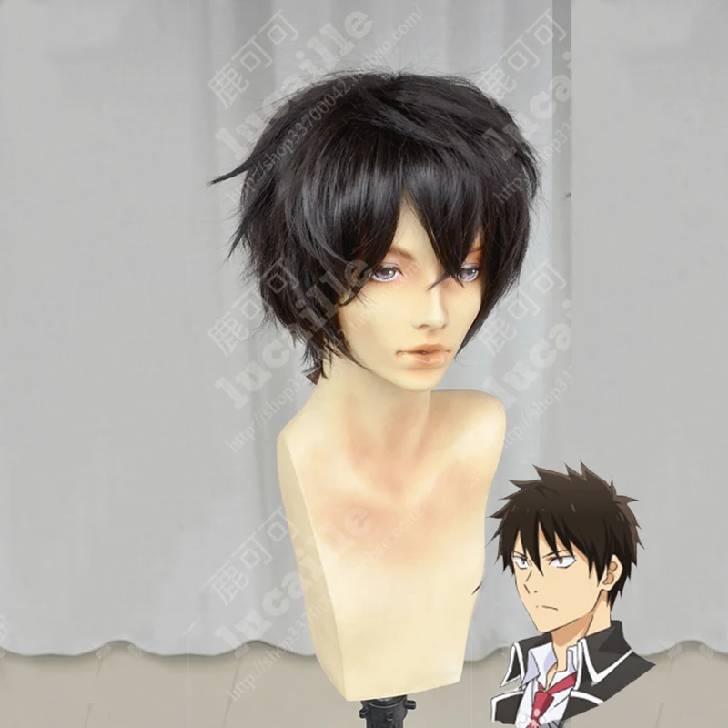 Аниме Juliet of Boarding School Inuzuka Romio парик косплей короткие термостойкие синтетические
