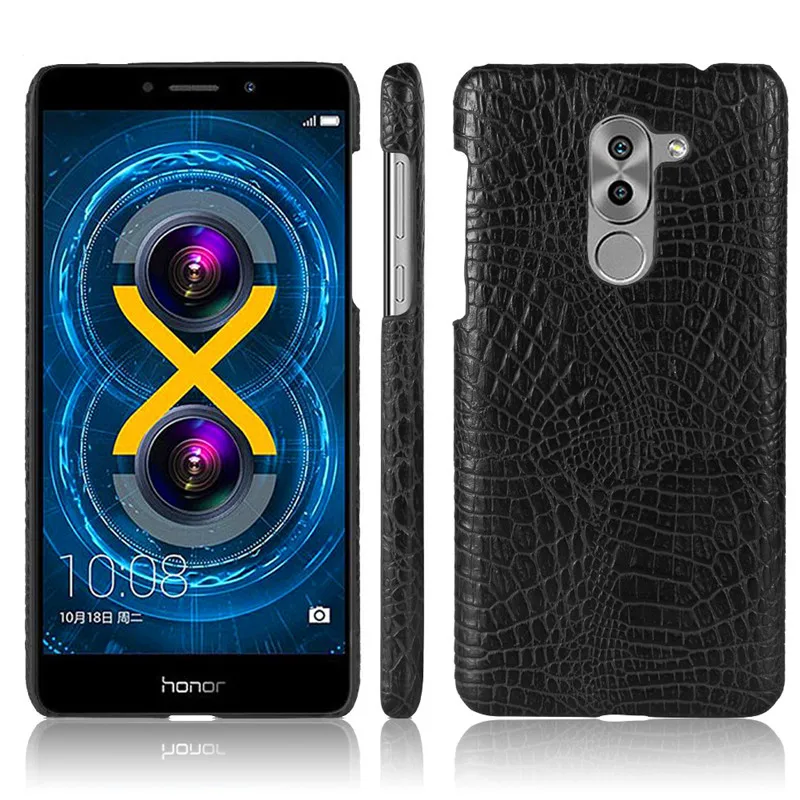 

Huawei Mate 9 Lite GR5 2017 Case Quality PC Crocodile Grain Back Cover Hard Case for Huawei Mate9 Lite Honor 6X Protector