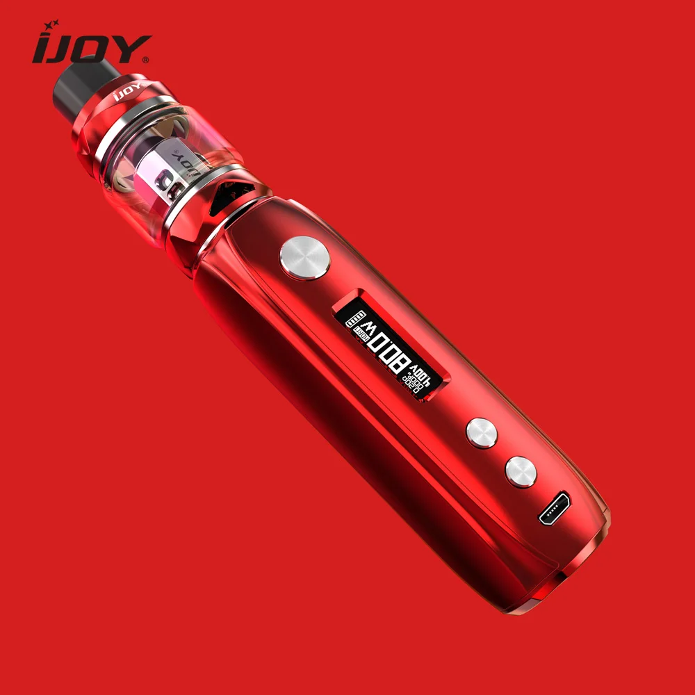 Оригинал Ijoy Катана комплект 81 Вт fit Vape mod subohm Танк 3000 мАч встроенный аккумулятор