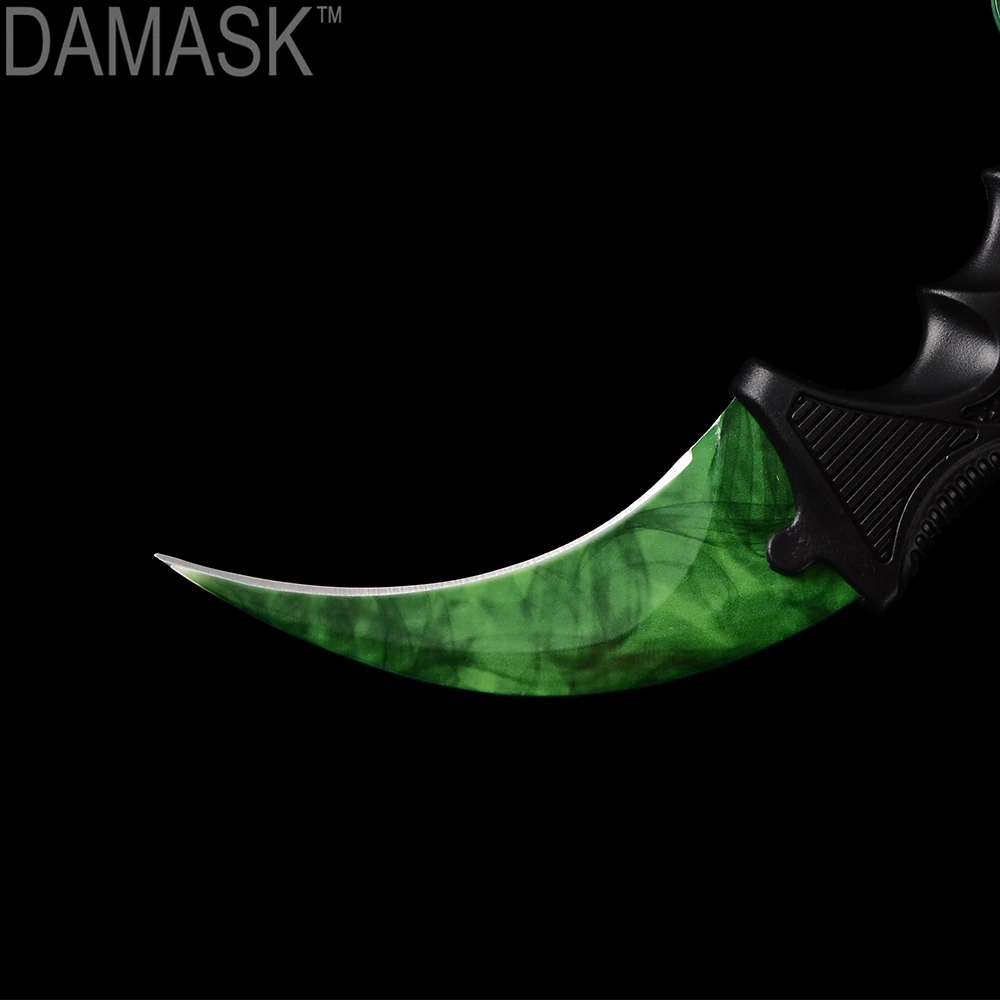 Damask Karambit CS GO нож Походный тактический для выживания Портативный защитный EDC