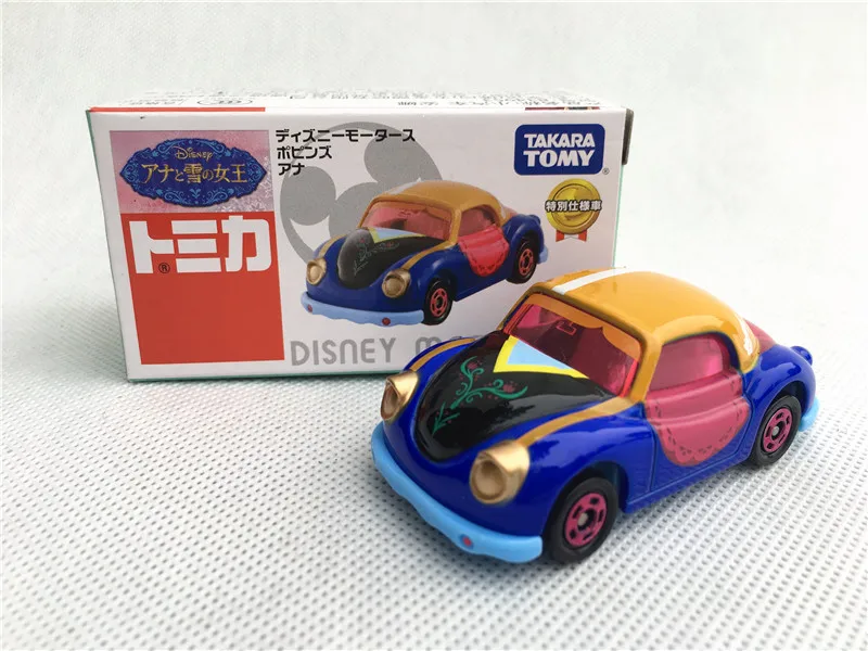 Anna Takara Tomy disney Dreamstar металлическая литая под давлением Эльза/Анна/Олаф/Немо/Дори/Хэнк/Вуди/Дамбо/Гуфи/Тигруля/Базз/игрушка бэймакс автомобили Новинка - Цвет: Anna