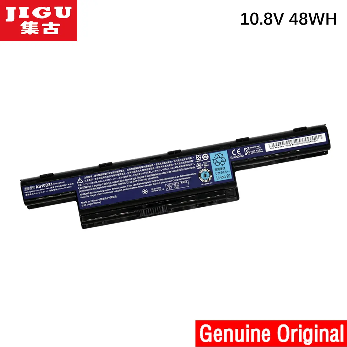Оригинальный аккумулятор JIGU для Acer Aspire V3 5741 5742 5750 5551G 5560G 5741G 5742G 5750G AS10D31 AS10D51 AS10D61