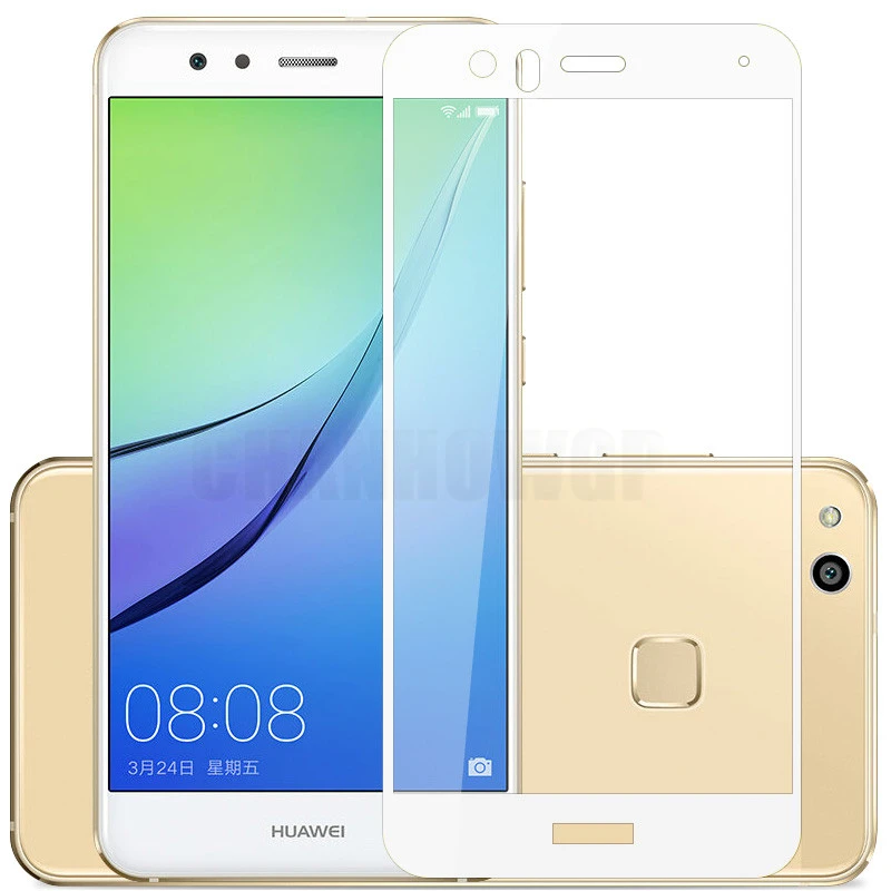 Закаленное стекло 9H с полным покрытием для Huawei P10 Lite WAS LX1 LX1A LX2 LX3 защитная пленка