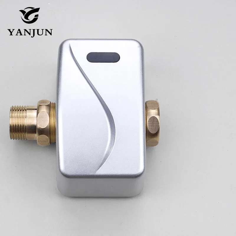 Yanjun автоматический смывной клапан для унитаза Открытые настенное крепление DC6v YJ6370