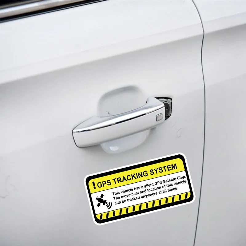 YJZT 10.8*5CM GPS Tracking System Perfect Decals Car Sticker PVC C1-3016