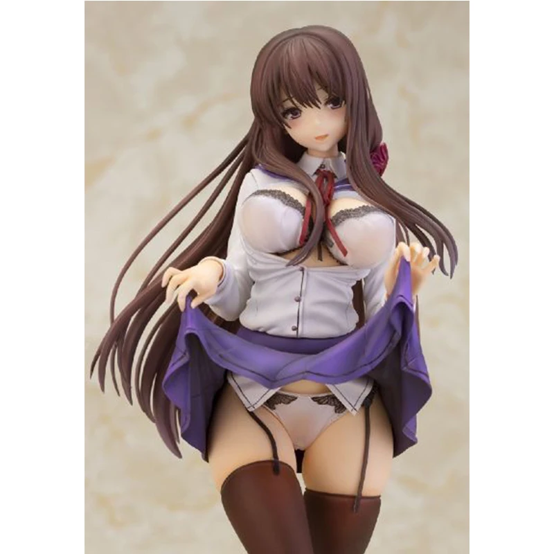 Anime Skytube 27.5cm Ayaka Tachibana Illustration By Piromizu Melon Books Wall Scroll Complete Sexy girl pvc Action Figure Toys | Игрушки и